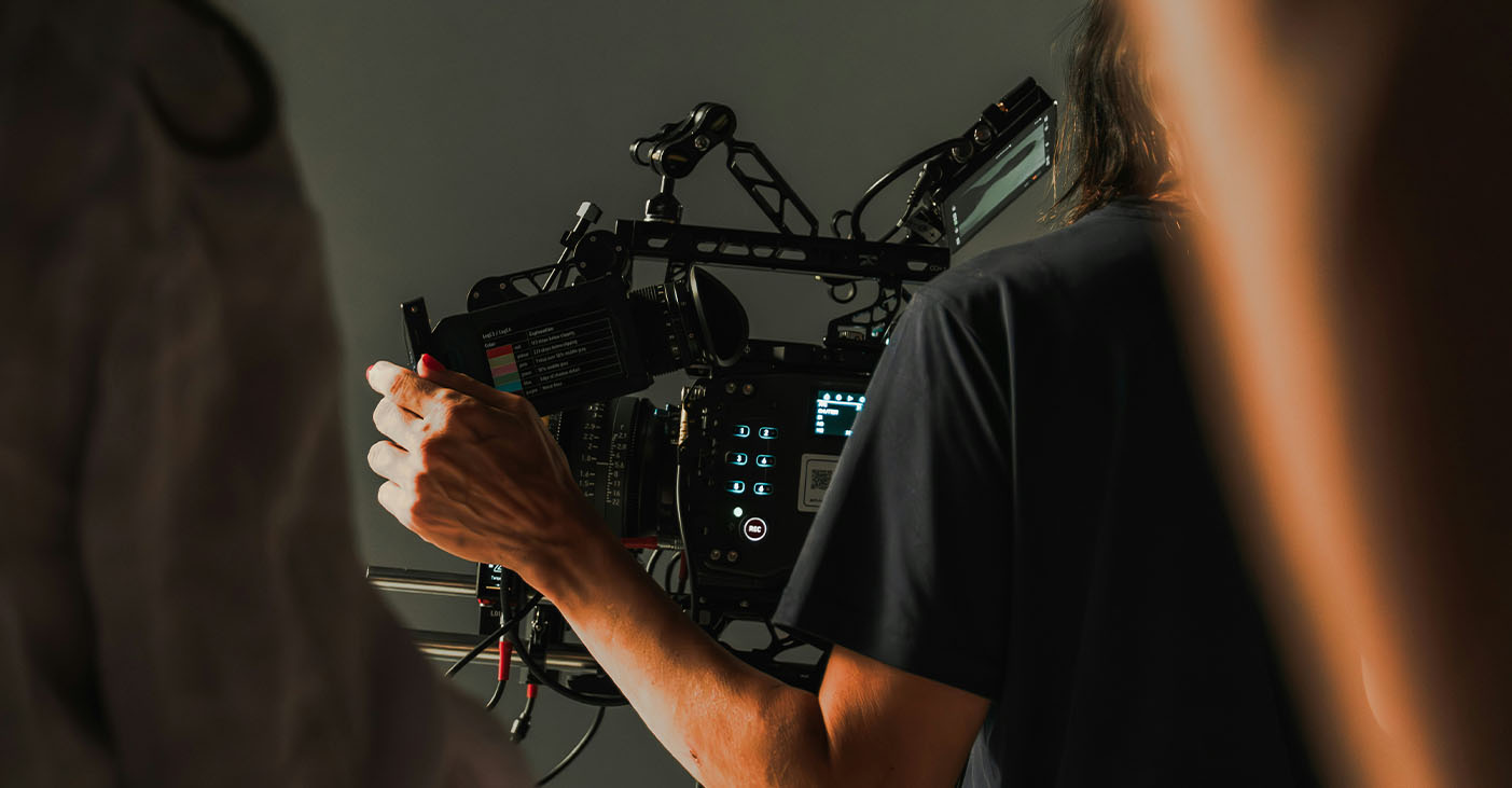 Camera cinema en plateau